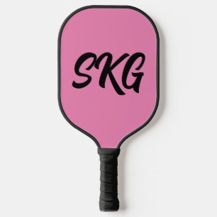 PINK CUSTOM MONOGRAM PINK PICKLEBALL PADDDLE SCHLÄGER