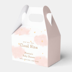 Pink Cute Cloud Nine Girl Baby Dusche Geschenkschachtel