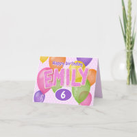Pink Cutout Briefe Cookies Emily Geburtstag