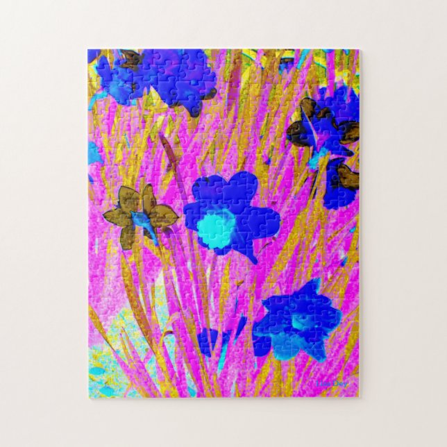'Pink Daffodils' Jigsaw Puzzle (Vertikal)