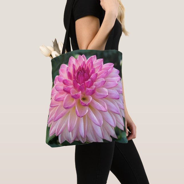 Pink Dahlia Tote Bag (Von Nahem)