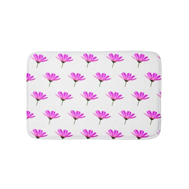 Pink Daisy Badematte (Vorderseite)