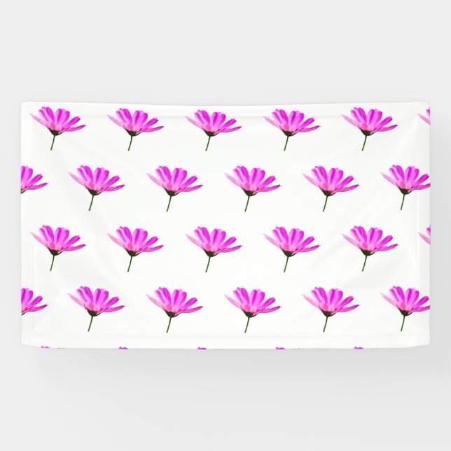 Pink Daisy Banner (Horizontal)
