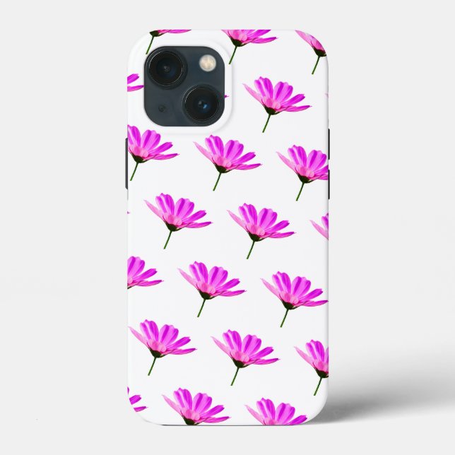 Pink Daisy Case-Mate iPhone Hülle (Rückseite)