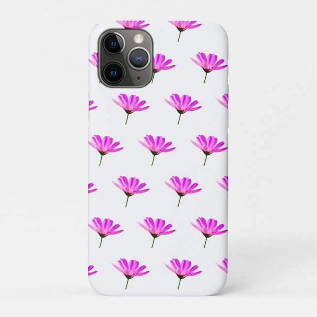 Pink Daisy Case-Mate iPhone Hülle (Rückseite)