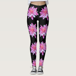 Pink-Daisy-Foto Leggings