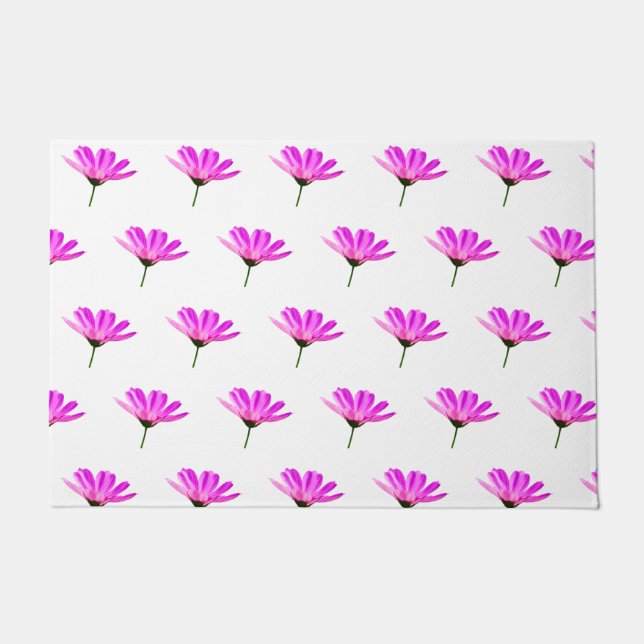 Pink Daisy Fußmatte (Vorderseite)