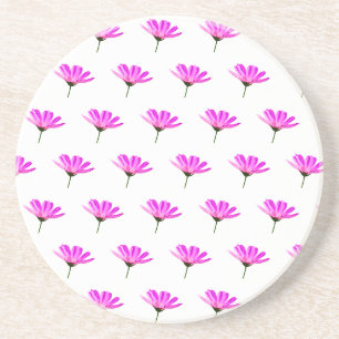Pink Daisy Getränkeuntersetzer
