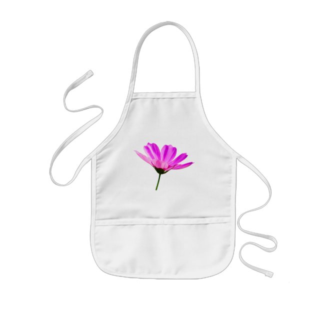 Pink Daisy Kinderschürze (Vorne)
