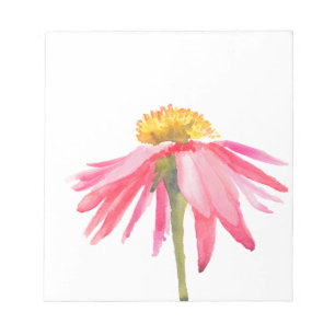 Pink Daisy Notizblock