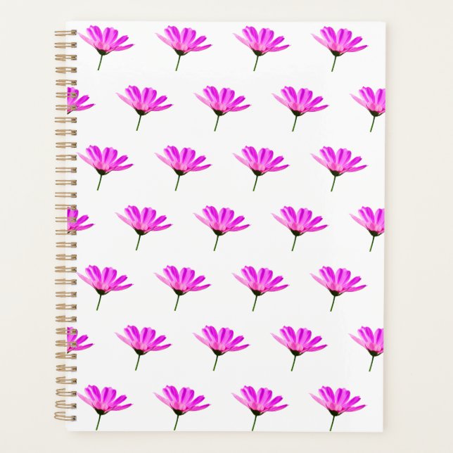 Pink Daisy Planer (Vorderseite)