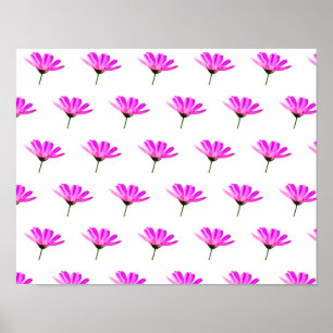 Pink Daisy Poster