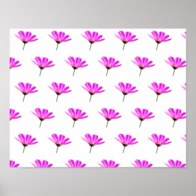 Pink Daisy Poster (Vorne)
