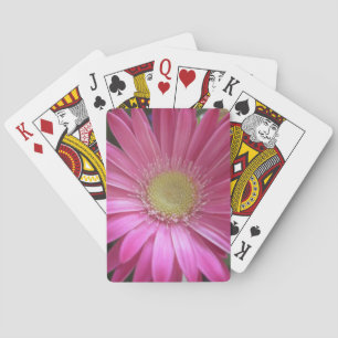 Pink Daisy Princess Spielkarten