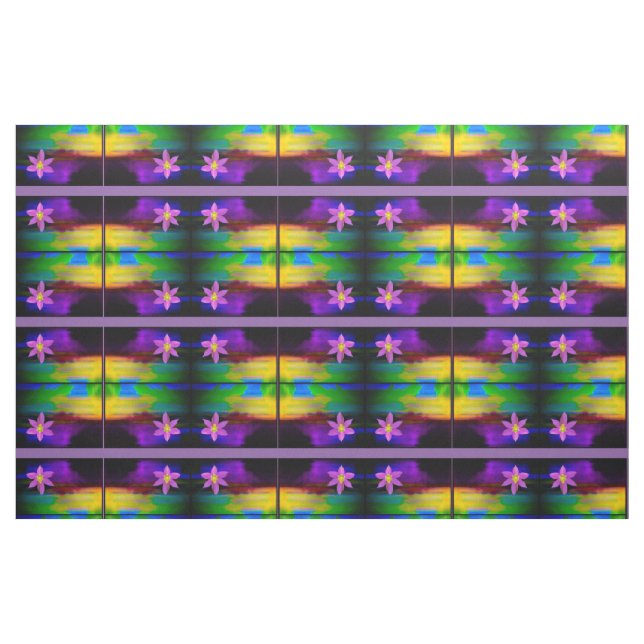 Pink Daisy Sunset Fabric Stoff (Fat Quarter (45,7 x 55,9 cm))