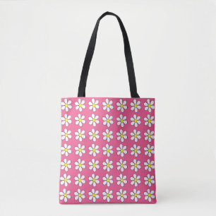 Pink Daisy Tasche