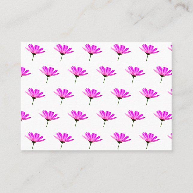 Pink Daisy Terminkarte (Vorderseite)