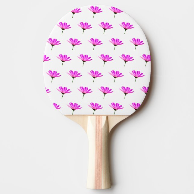 Pink Daisy Tischtennis Schläger (Vorderseite)