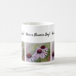 Pink Daisy Watercolor Blume Kaffeetasse