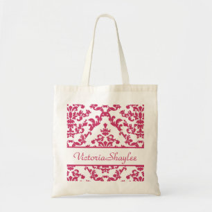 Pink Damask #6 @ VictoriaShaylee mit individuelle Tragetasche