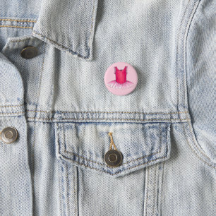 Pink Dance Ballerina Tutu Ballet Geburtstagsparty Button