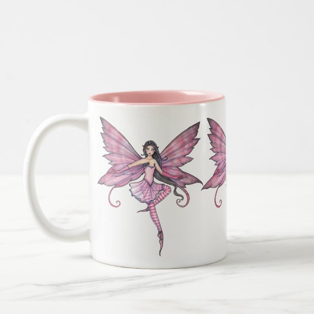 Pink Dancing Fairy Tasse (Links)