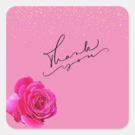 Pink Danke, Square Sticker