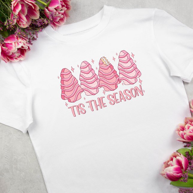 Pink Das ist der Weihnachtsbaum Weihnachten Weihna T-Shirt (Von Creator hochgeladen)