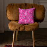 Pink Dashingly Bright Kissen<br><div class="desc">Dashingly bright pink throw pillow.</div>