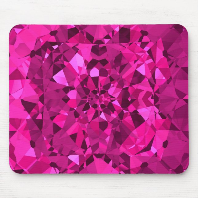 Pink-Diamanten Mousepad (Vorne)