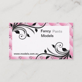 Pink Diamond Business Card Visitenkarte