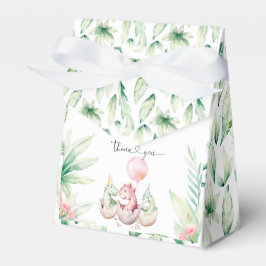 Pink Dinosaur Gefälligkeitsbox Geschenkschachtel