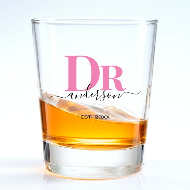 Pink Doctor Medical Beruflich Schnapsglas (pink doctor shot glass)
