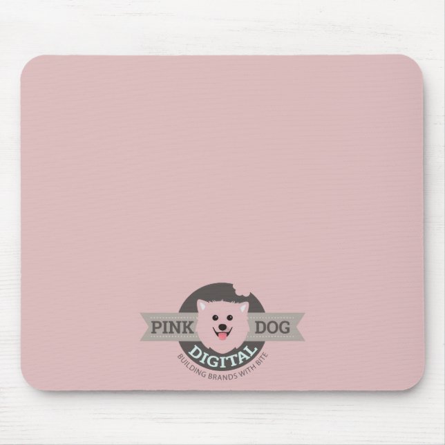 Pink Dog Digital Mauspad (Vorne)