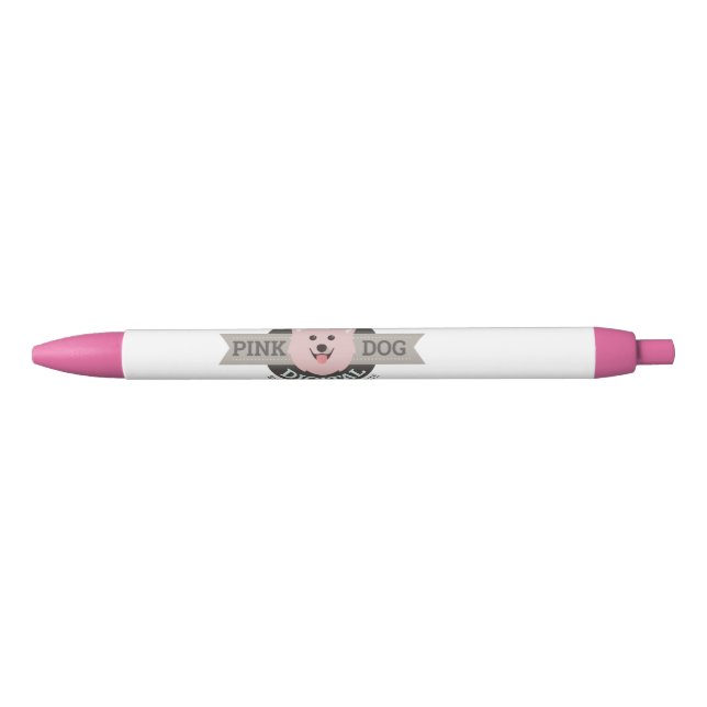 Pink Dog Digitalstift Kugelschreiber (Vorderseite)