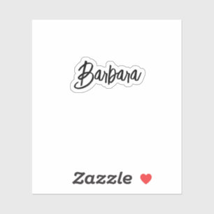 Pink Doll Individuelle Name wasserdicht Aufkleber