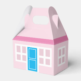 Pink Doll Thema Party Gefallen Box Geschenkschachtel