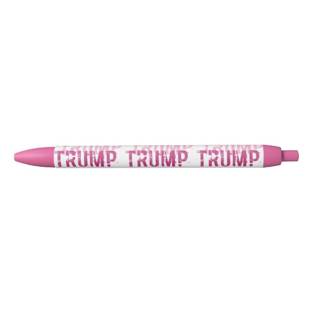 PINK Donald TRUMP Präsident Gear Pen Kugelschreiber (Vorderseite)