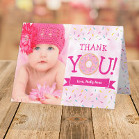 Pink Donut mit Sprinkles Geburtstagskind Mädchen D