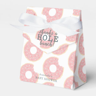 Pink Donut Vielen Dank Baby Duschgeschenk Geschenkschachtel