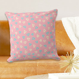Pink Doodle Pillow Kissen