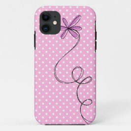 Pink Dots and Daisy Case-Mate iPhone Hülle