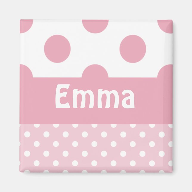 Pink Dots Magnet (Vorne)