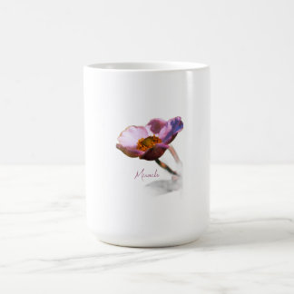 Pink Dream Blume - Elegante Fantasy Nature Kaffeetasse