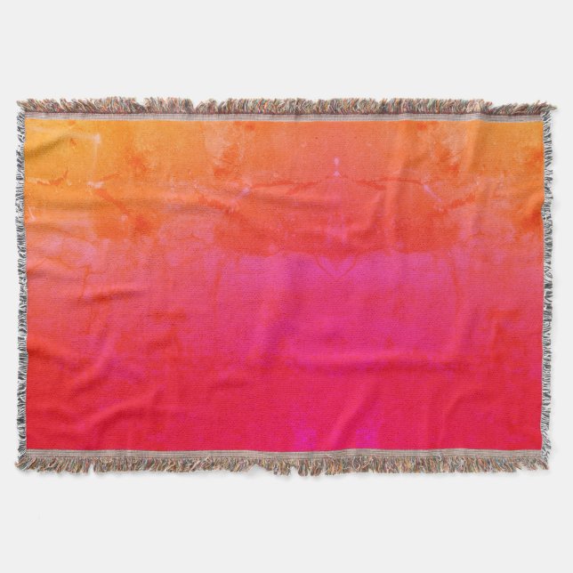 Pink Dream Throw Blanket Decke (Vorderseite)