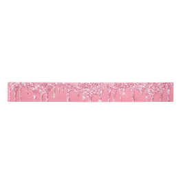 Pink Driving Glitzer Girly Trendy Chic Modern Satinband