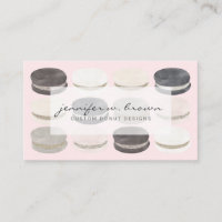Pink Earthy Tones Boutique Macaron Kunsthandwerk