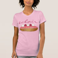 Pink Eclair Französisch Choux Konditorei Backwaren