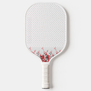 Pink Edgeless Graphit Pro Pickleball Set+Net Schläger