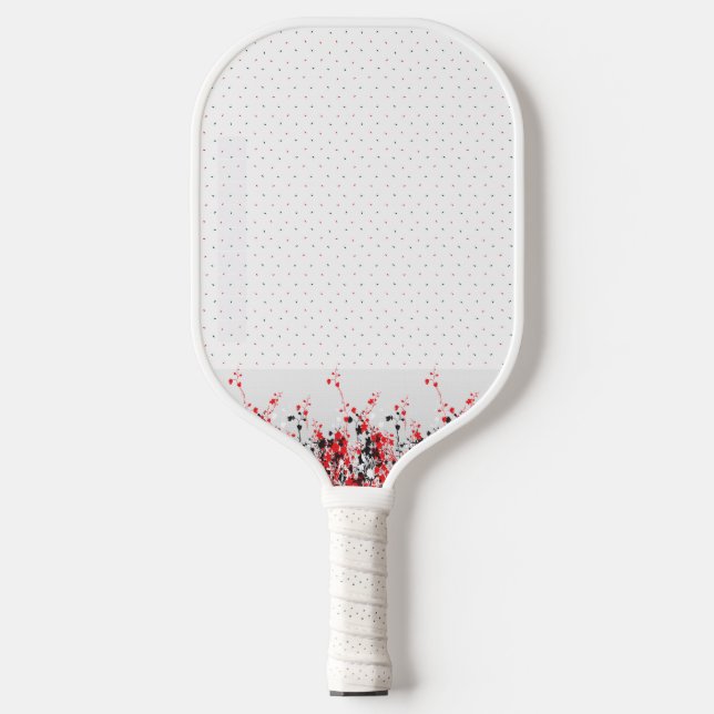 Pink Edgeless Graphit Pro Pickleball Set+Net Schläger (Vorderseite)